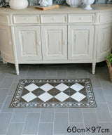 Beija Flor 玄関マット・Gambit Chess Antique・60x97
