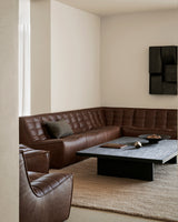 [Pre-order - Arriving September] Ethnicraft N701 Sofa - 2 Seater - Leather - Chestnut Leather