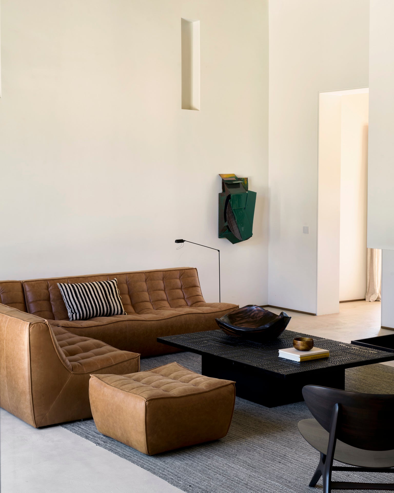 エスニクラフト N701ソファセット＜3+1シーター＋ 90°スクエアコーナー