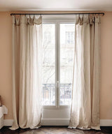 Beatrice LAVAL クロマ・リネンカーテン・140×280・リュヌナチュラルグレージュ