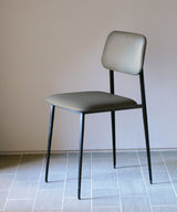 Ethnicraft ダイニングチェア・DC・レザー・オリーブグリーン