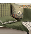 Beatrice LAVAL Cushion Charlie 45x45 Vermoral Green 801