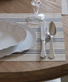 OPJET PARIS PVC placemat, linen x grey 30 x 45