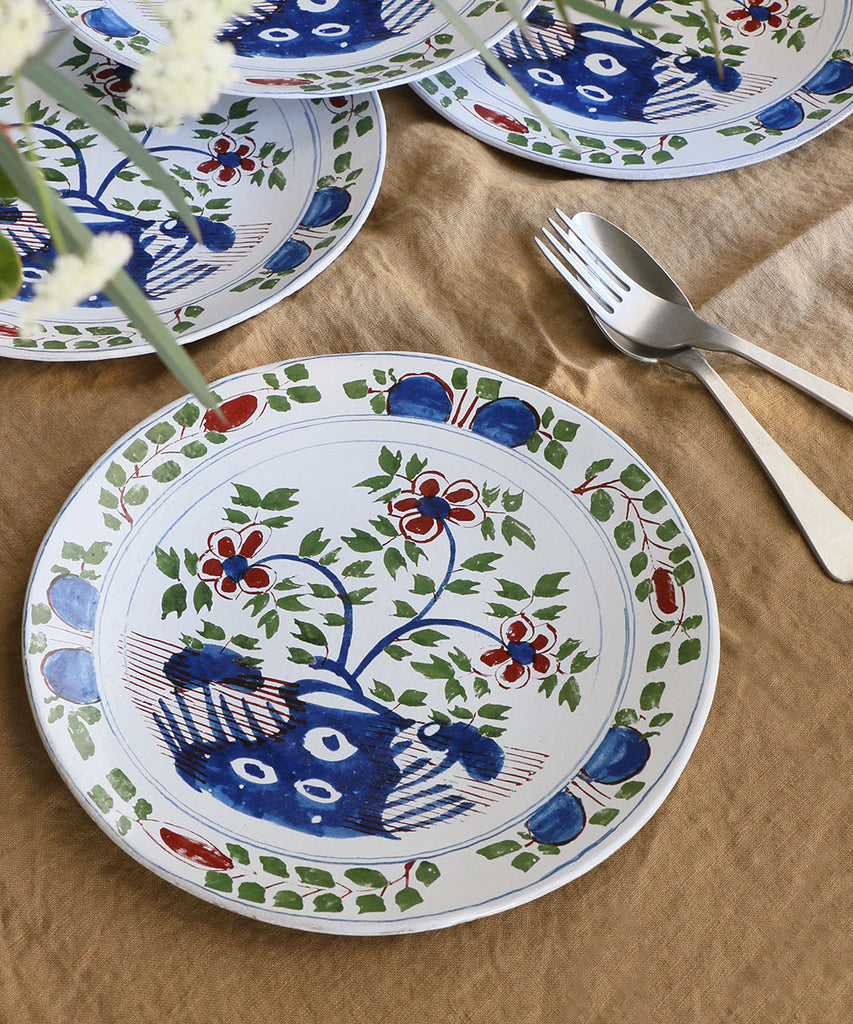 Astier de Villatte ジョンデリアン・イングリッシュ・ディナープレート