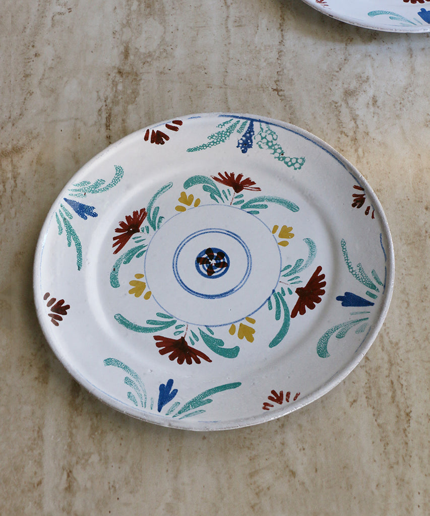 Astier de Villatte Nathalie Dinner Plate – Blanc de Juillet