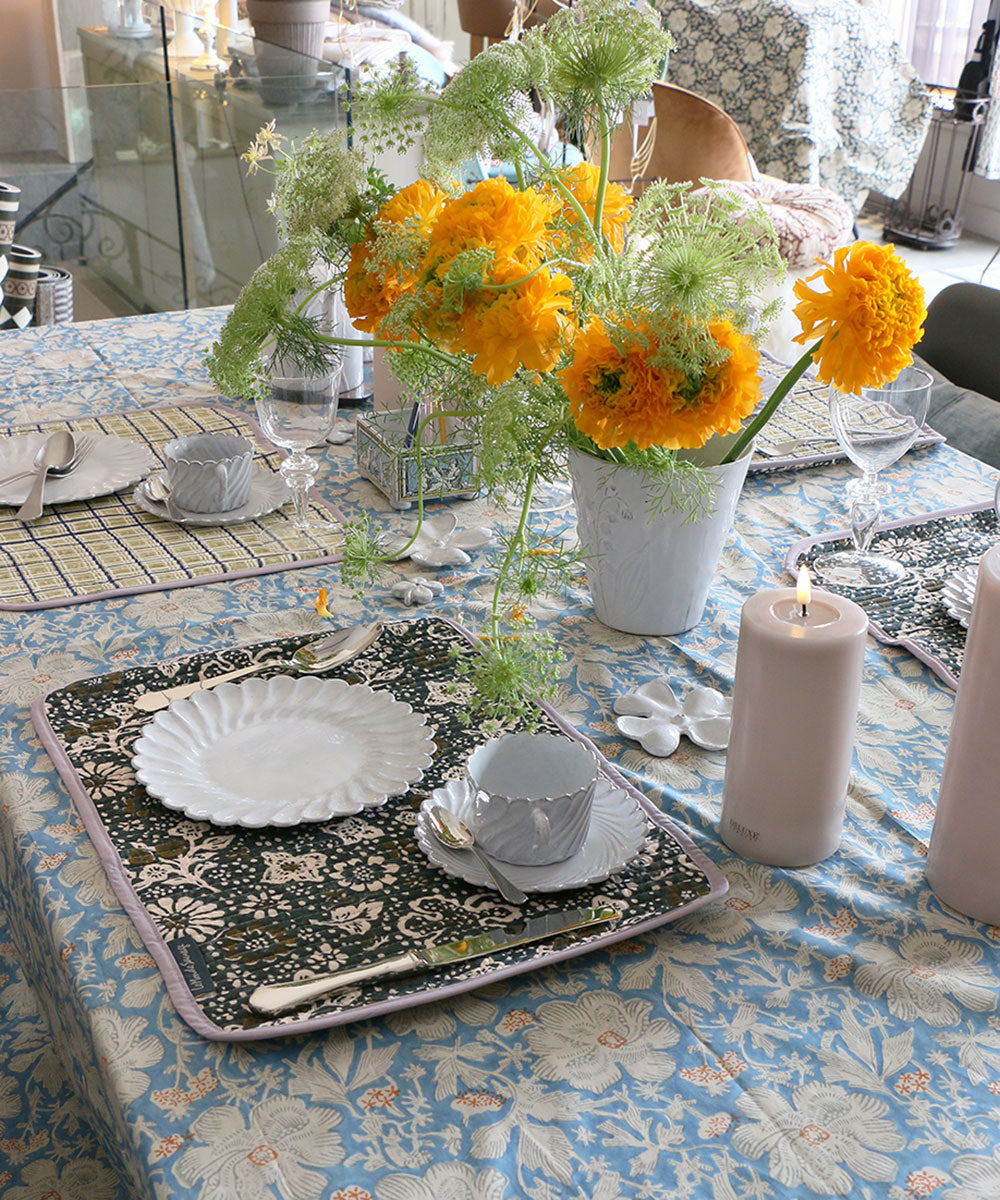 Astier de Villatte ペギー・デザートプレート – Blanc de Juillet