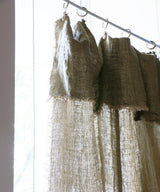 Beatrice LAVAL Okapi Double Gauze Linen 260x260cm Owaka Green