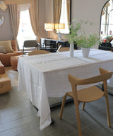 Beatrice LAVAL クロマ・リネンクロス・140×280・ブラン