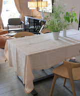 Beatrice LAVAL クロマ・リネンクロス・140×280・マイアミピンク