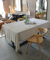 Beatrice LAVAL クロマ・リネンクロス・140×280・リュヌナチュラルグレージュ