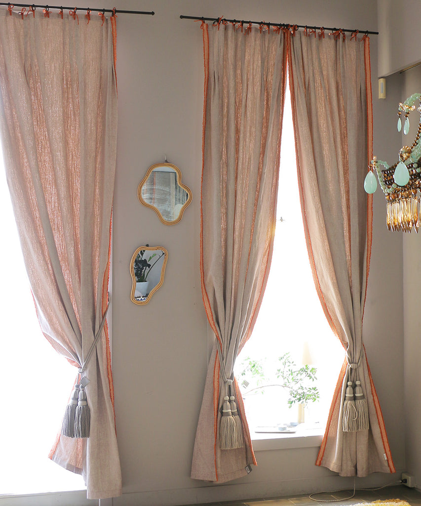 Beatrice LAVAL　アイアンカーテンポール･ダブルブラケットセット