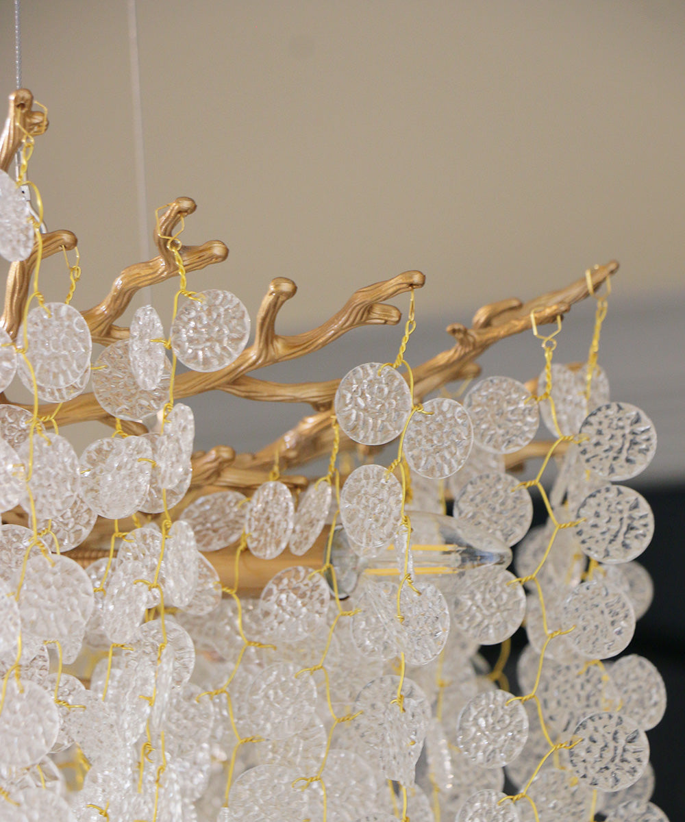 Dutch Style シャンデリア・レインドロップ Φ40cm – Blanc de Juillet