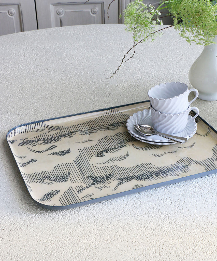 Beatrice LAVAL トレイ・アタリ×L・雲 40×30cm