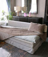 Beatrice LAVAL Sofa Mat 90x200 - Stripe - Napoli Beige