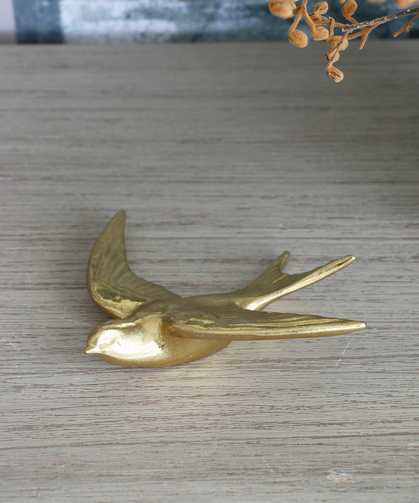OPJET PARIS ウォールデコレーション・ポエティックバード・ゴールド