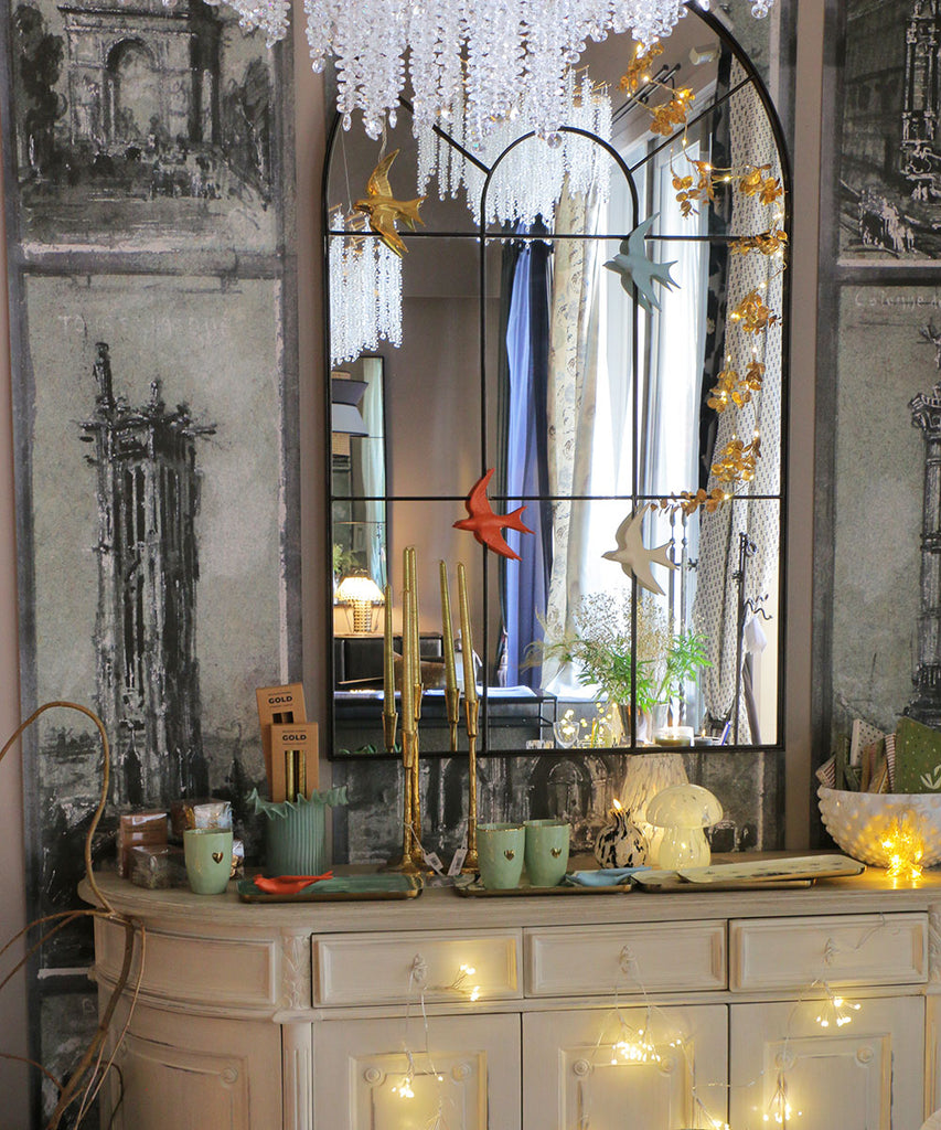 OPJET PARIS ウォールデコレーション・ポエティックバード・ゴールド