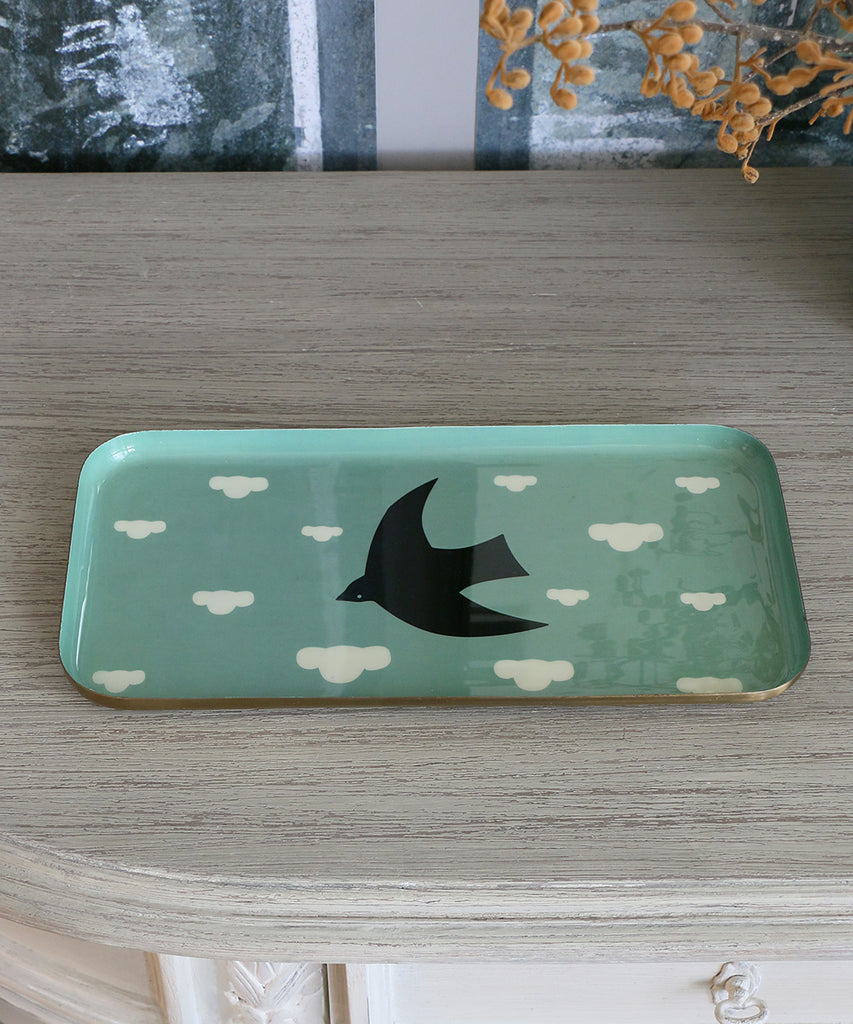 OPJET PARIS エナメル加工のメタルトレイ・とり