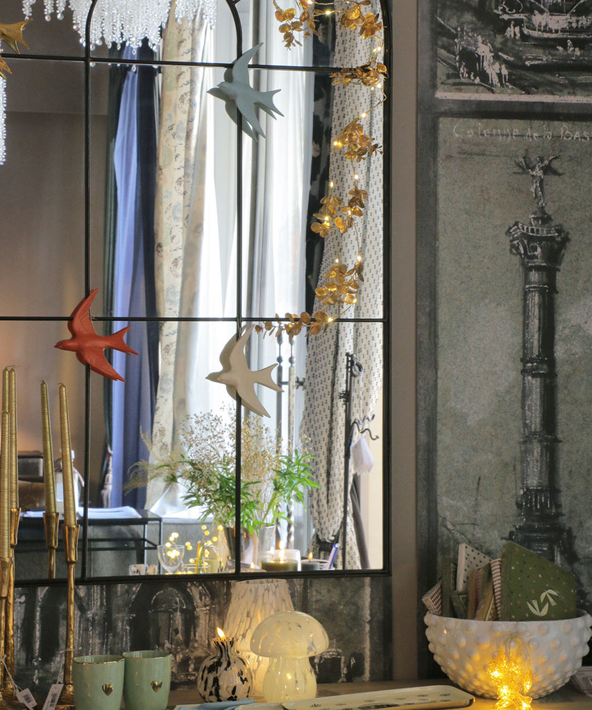 OPJET PARIS ウォールデコレーション・ポエティックバード・アイボリー