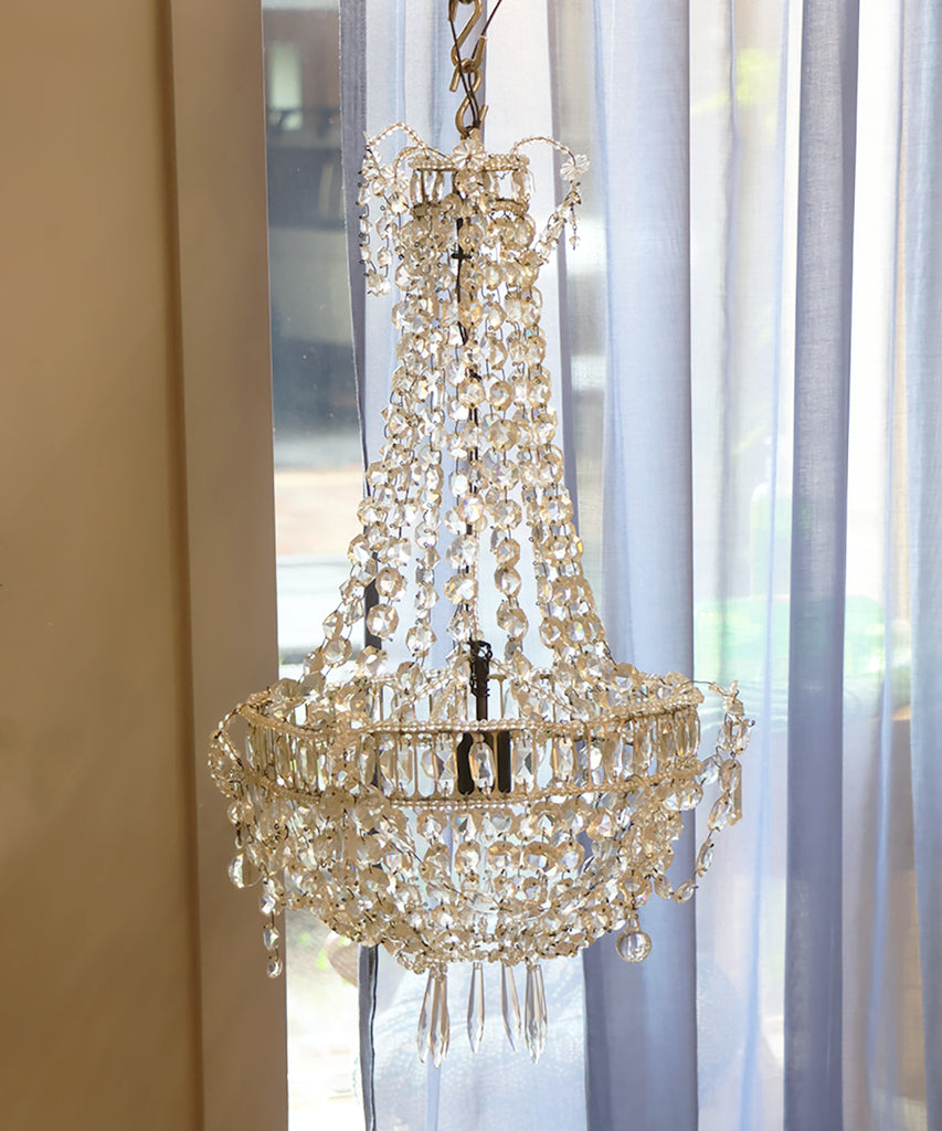 【美品】アンティークシャンデリア アンティーク・シャンデリアC – Blanc de Juillet