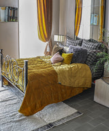 Beatrice LAVAL Bedspread, Namib Beige, Double 260x260, Silk Velour