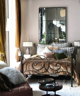 Beatrice LAVAL Bedspread, Namib Beige, Double 260x260, Silk Velour