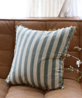 Beatrice LAVAL  コットン更紗・クッションカバー45×45・キーウェストストライプ