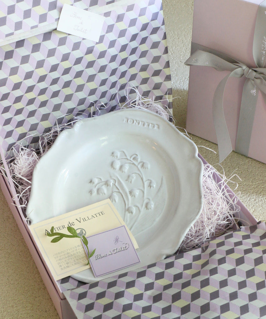 Astier de Villatte　Villa Médicis スープ Astier de Villatte ヴィラ・メディシス・スーププレートGM – Blanc de