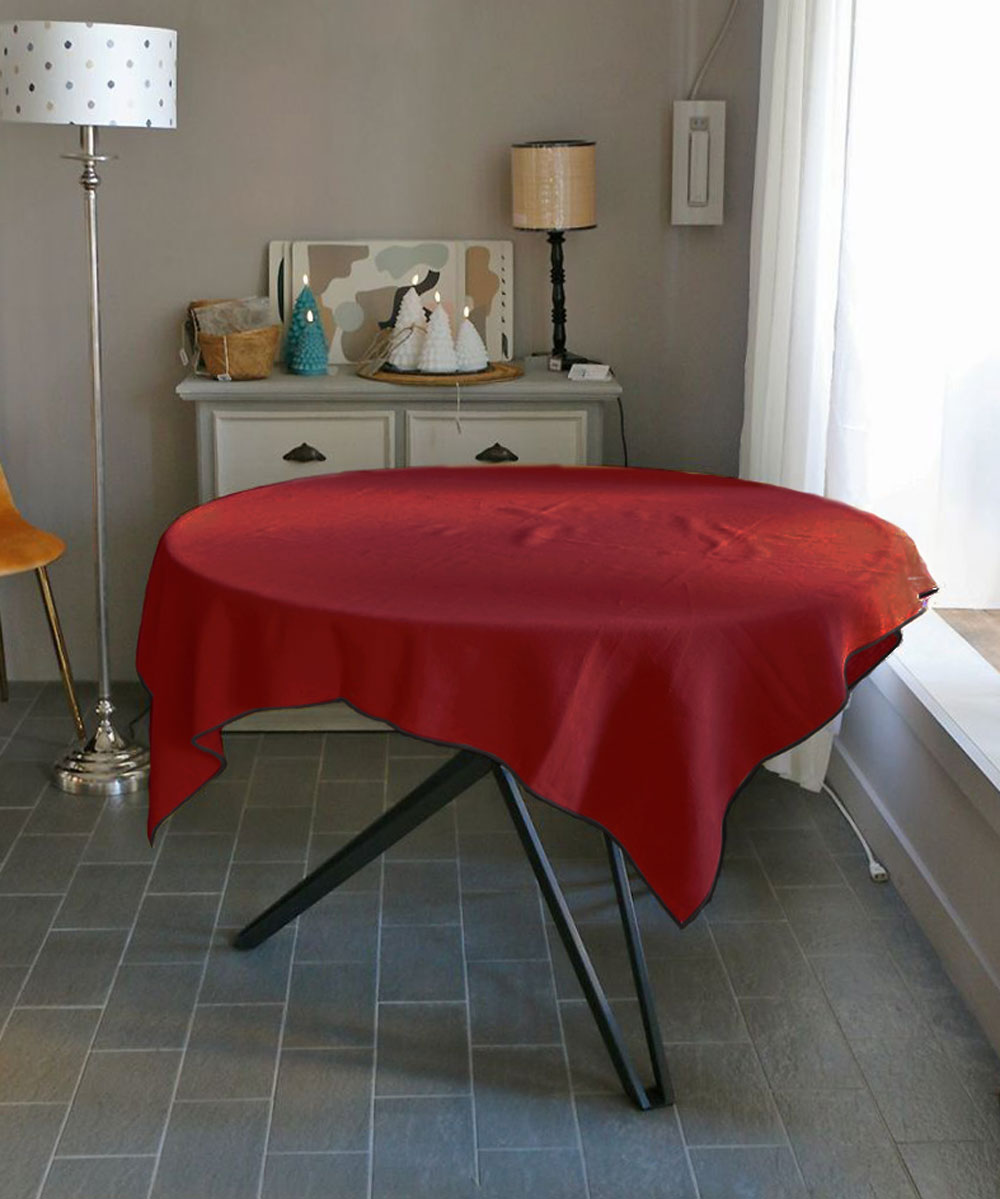 テーブルクロス・ヴェローヌ・ボルドー – Blanc de Juillet