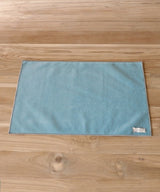 Velour placemat, dual blue [water-repellent]