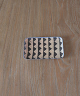 Beatrice LAVAL Tray Atari SS Triangle Black 15 x 10 cm