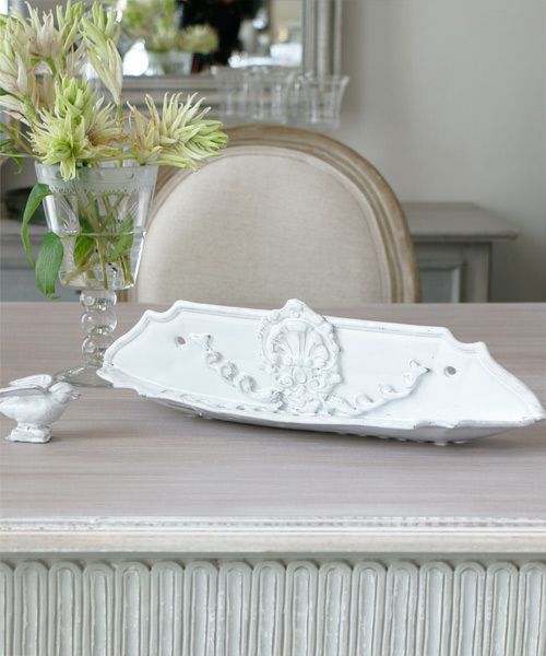 Astier de Villatte クローバー・ソルトアンドペッパーセラー – Blanc