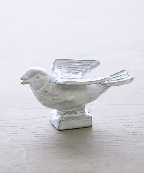 Astier de Villatte 鳥のオーナメント – Blanc de Juillet