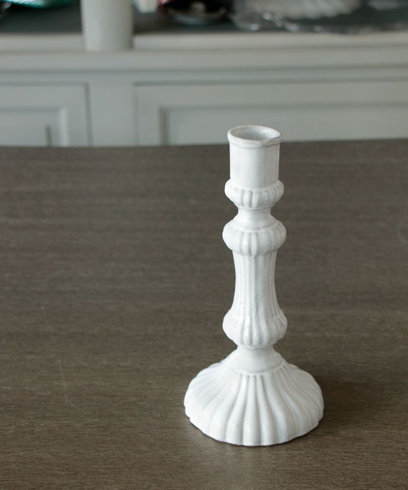 Astier de Villatte ペギー・キャンドルスタンド – Blanc de Juillet