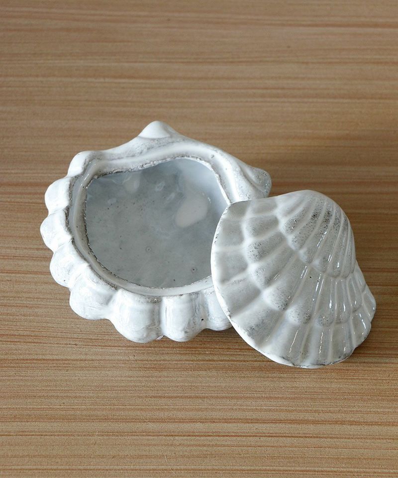 Astier de Villatte シェル・ボックス – Blanc de Juillet
