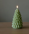 Deluxe Homeart LED Candle Christmas Tree 18cm Light Green