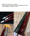 Deluxe Homeart LED Candle Set of 2 ・Burgundy Red ・H38cm