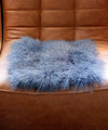 Dyreskinn sheepskin chair pad - vintage blue