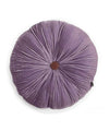 Beatrice LAVAL Silk Velor Cushion Round Lavender/Light Brown 2022