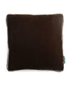 Beatrice LAVAL シルクベロアクッション45×45・アフリカンブラウン2122