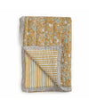 Beatrice LAVAL キルトベッドカバー・コズミック・150×250・イエロー2112